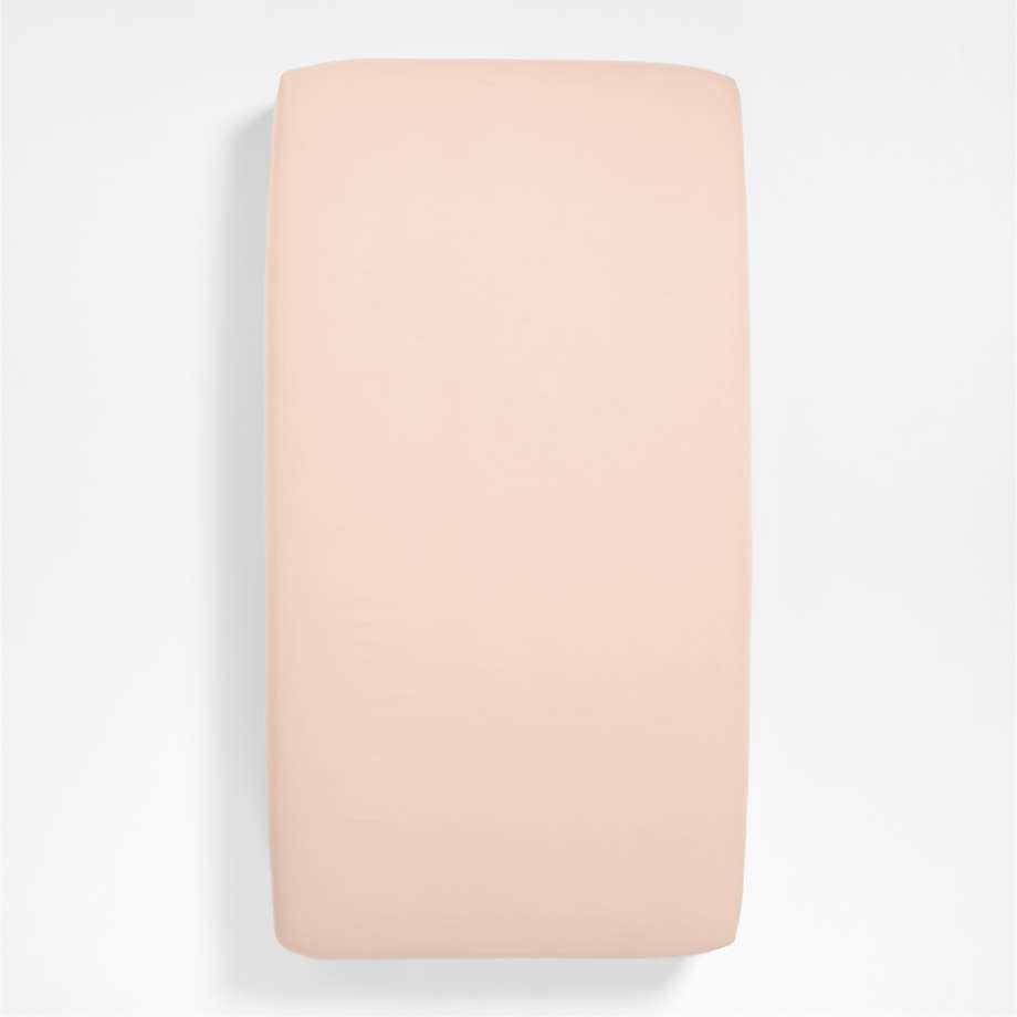 Drap-housse pour berceau en gaze de coton biologique ultra-doux