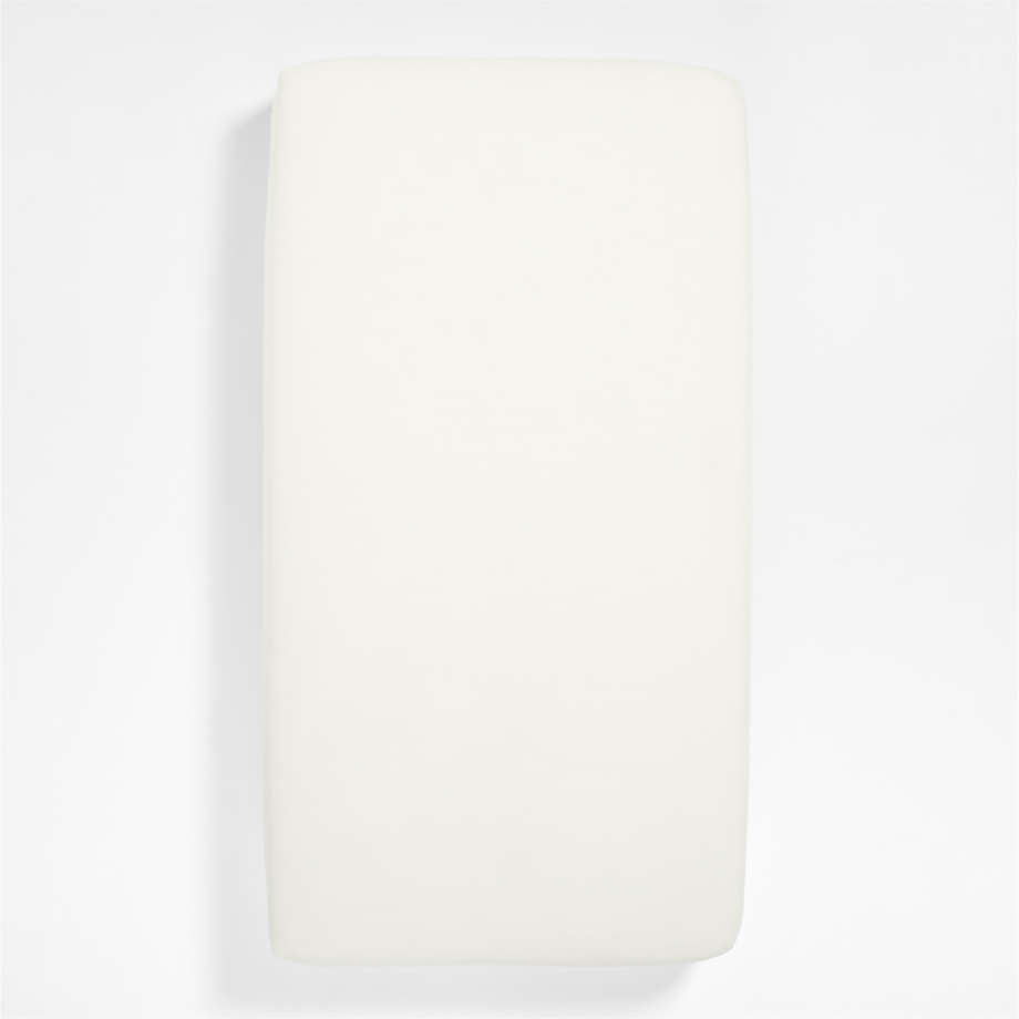 Drap-housse pour berceau en gaze de coton biologique ultra-doux