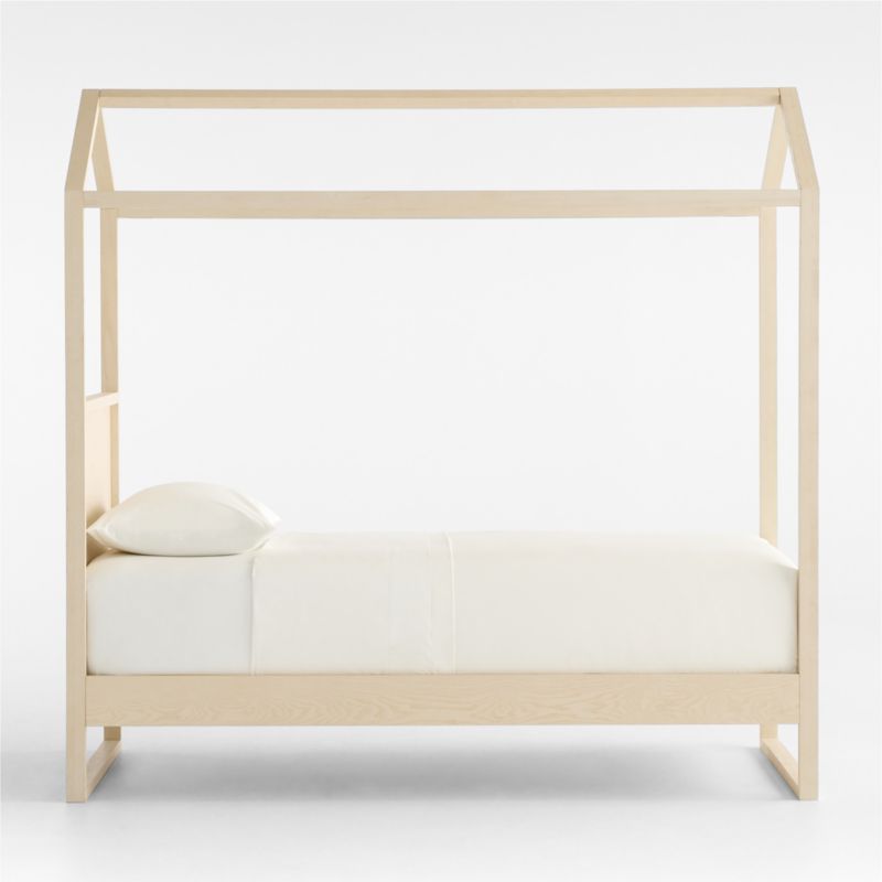 Lit tente en bois de frêne Gemini pour enfants