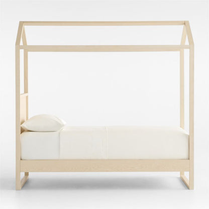 Lit tente en bois de frêne Gemini pour enfants