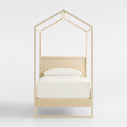 Lit tente en bois de frêne Gemini pour enfants