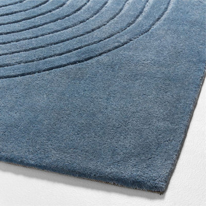 Tapis de performance sculpté géométrique pour enfants