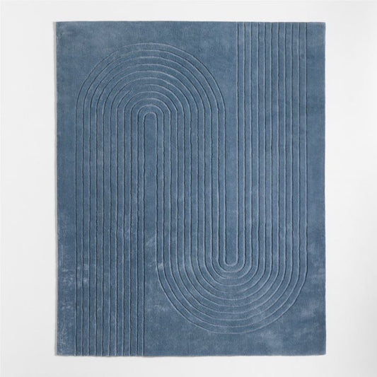 Tapis de performance sculpté géométrique pour enfants