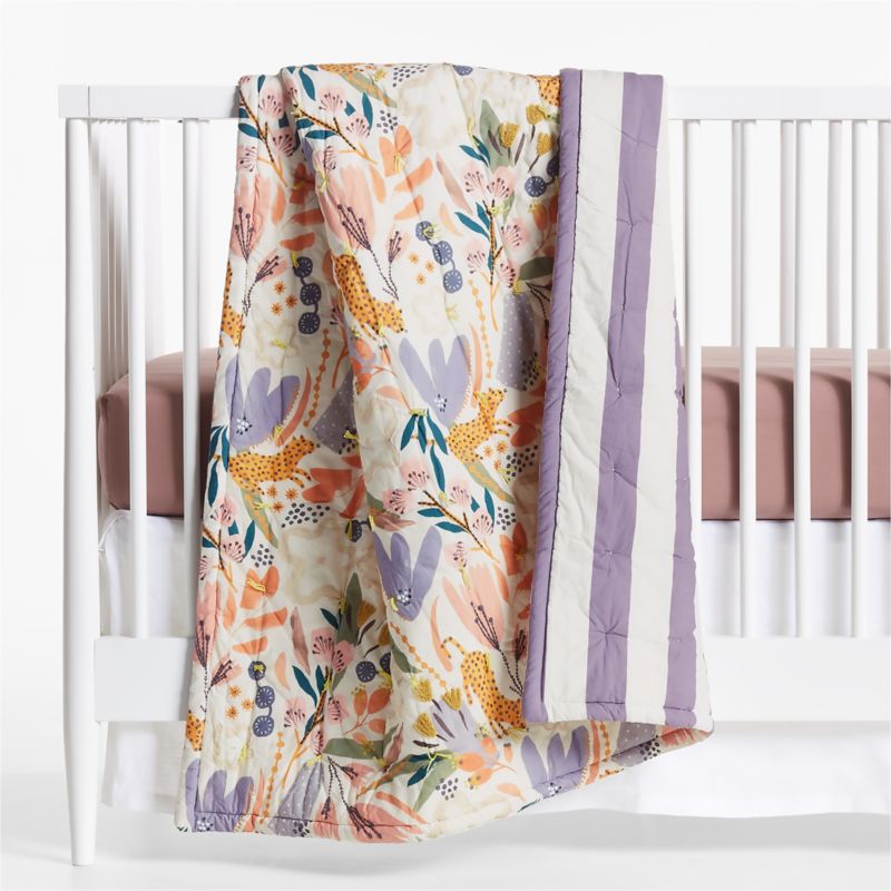 Drap-housse pour berceau Baby Cozy Cloud Moody en coton biologique