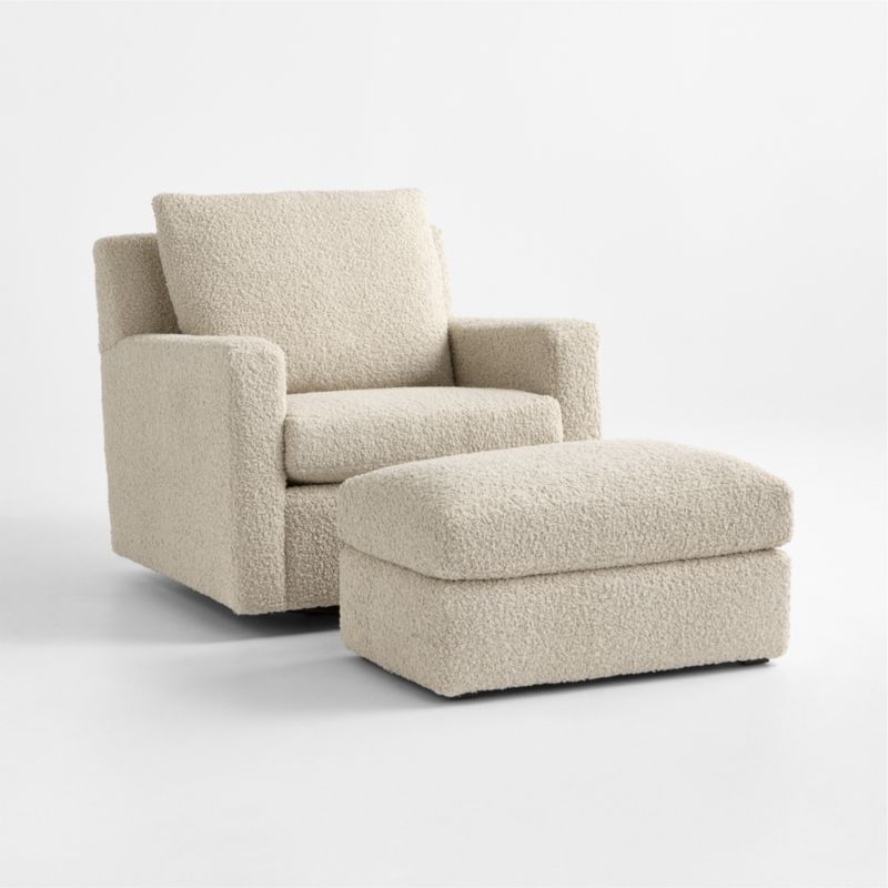 Fauteuil à bascule pivotant pour chambre d'enfant Baby Murray Sherpa