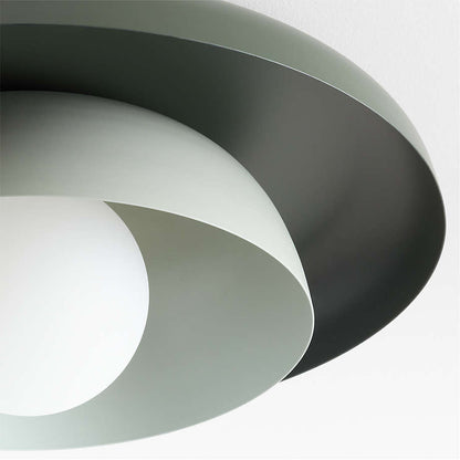 Plafonnier encastré Kids Nello en métal en forme de soucoupe