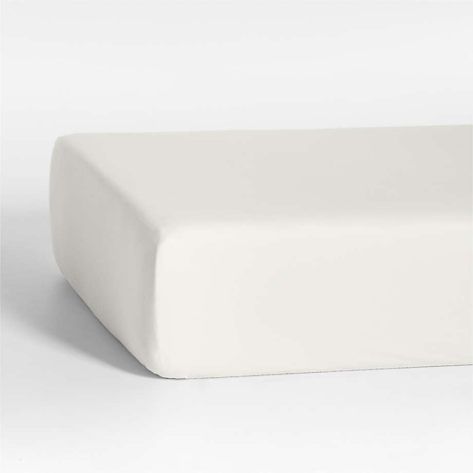 Drap-housse pour berceau Baby Cozy Cloud Moody en coton biologique