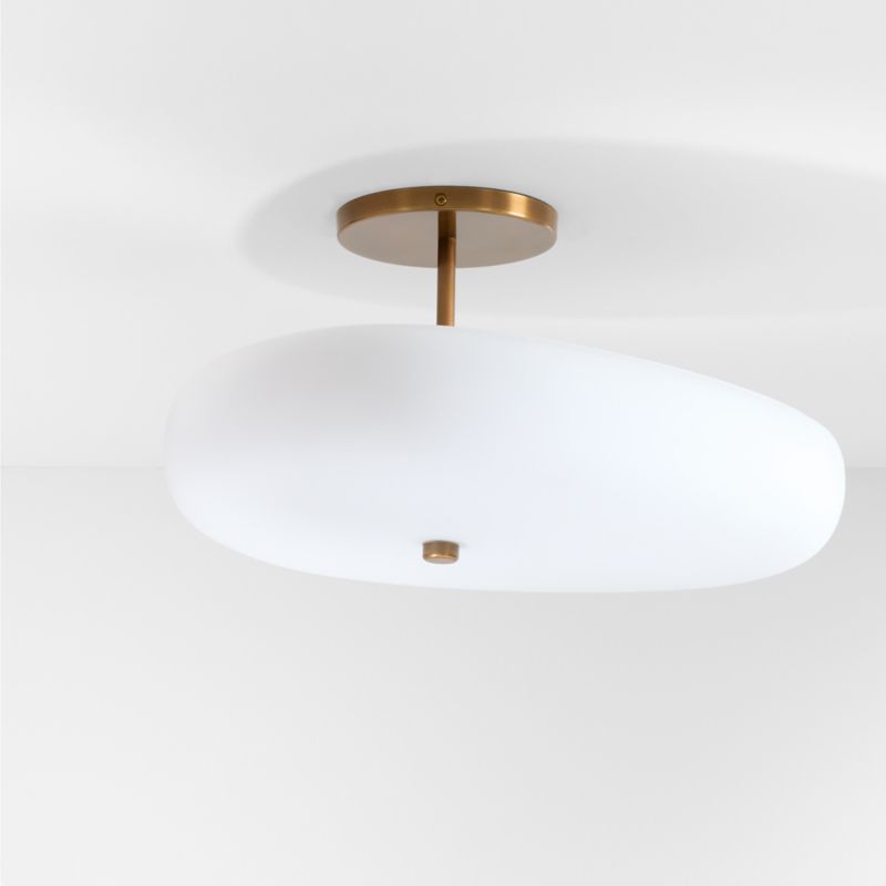 Plafonnier semi-encastré Kids Pebble