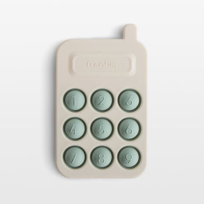 Jouet de téléphone en silicone pour enfants Mushie