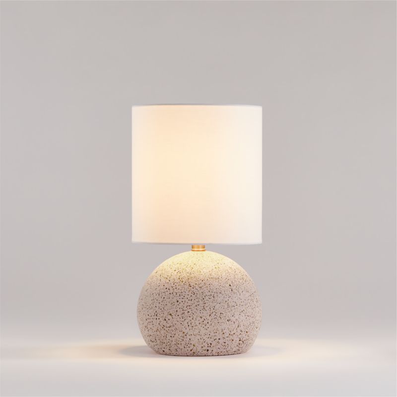 Lampe de table enfant en terrazzo