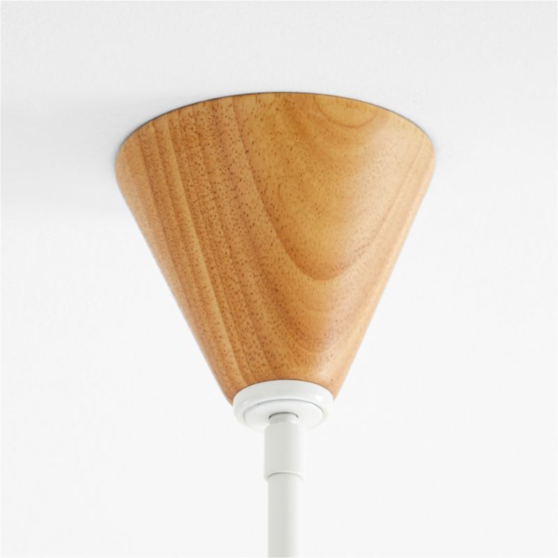 Plafonnier Kids Quinn en métal et bois