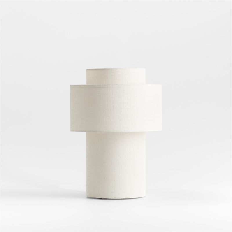 Lampe de table en lin Reese pour enfants