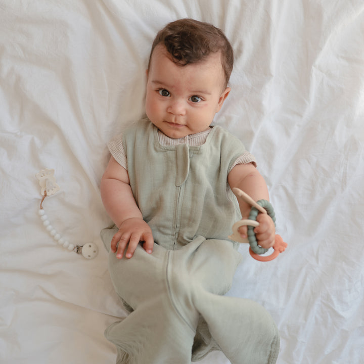 Anneau de dentition Baby Mushie Dino