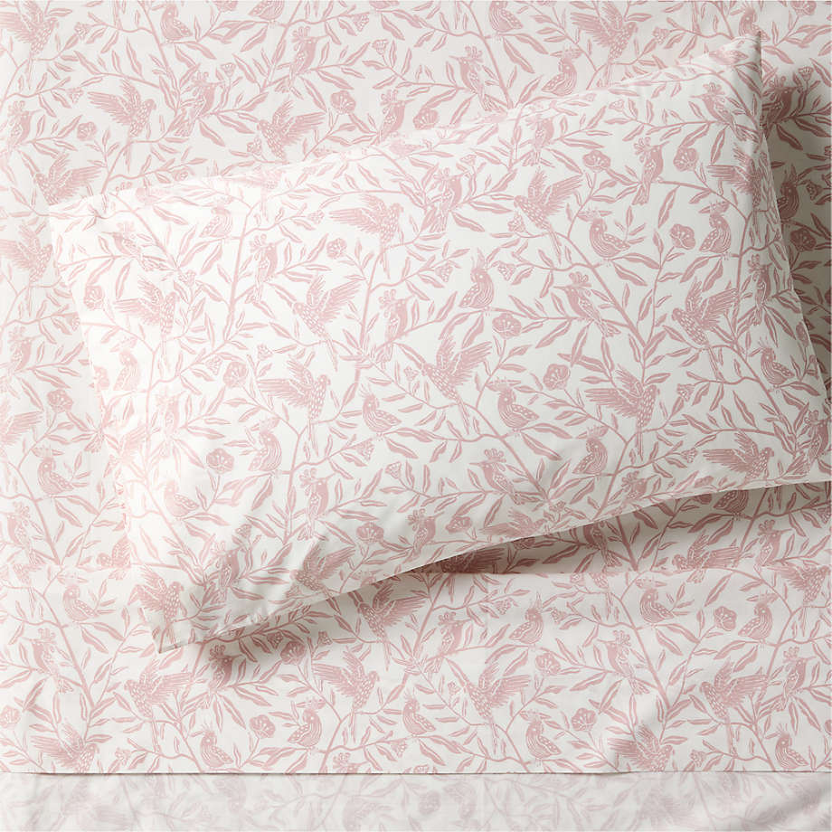 Ensemble de draps en coton biologique Kids Stay Cool Rainforest Dreams