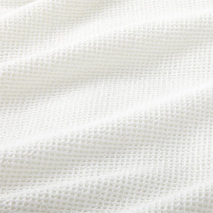 Housse de couette en coton biologique à tissage gaufré pour enfants