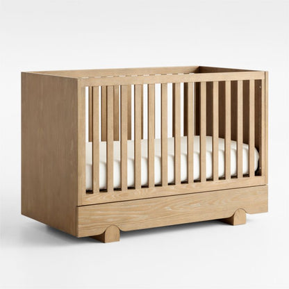 Lit bébé convertible en bois Baby Ellis avec rangement