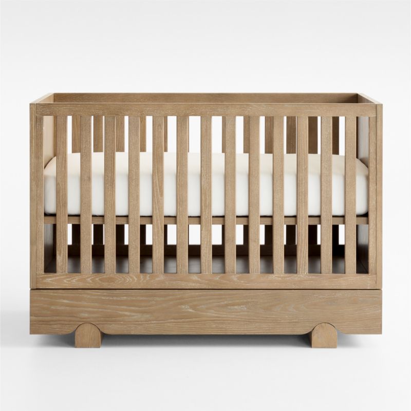Lit bébé convertible en bois Baby Ellis avec rangement