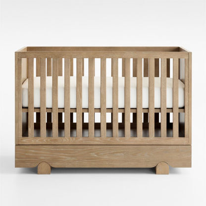 Lit bébé convertible en bois Baby Ellis avec rangement