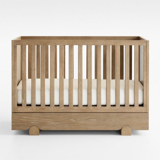 Lit bébé convertible en bois Baby Ellis avec rangement