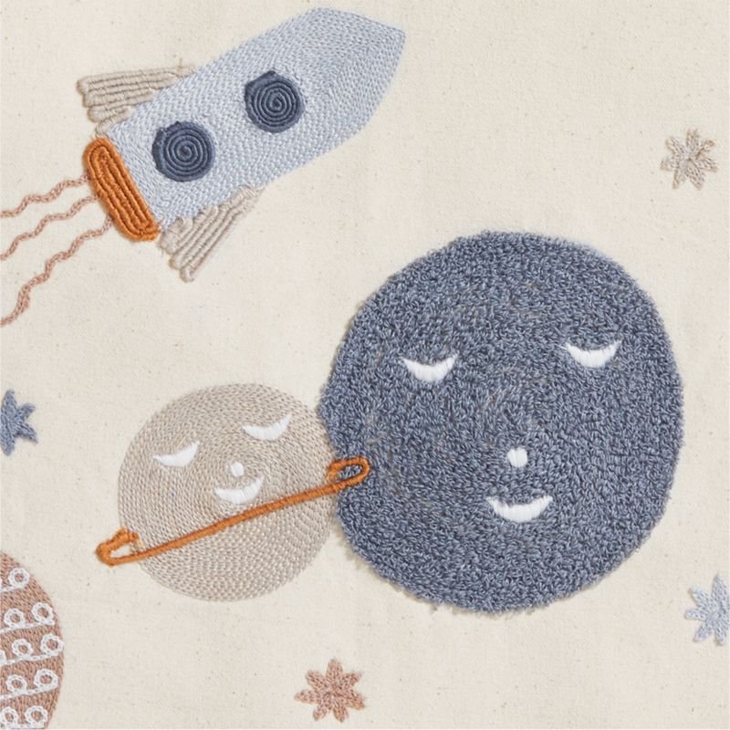 Tapisserie murale sur toile représentant l'espace pour enfants