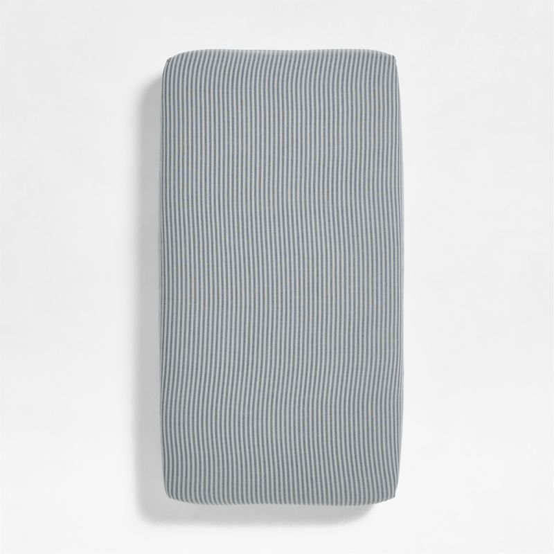 Drap-housse pour berceau en gaze de coton biologique ultra-doux