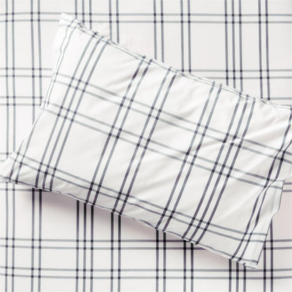 Taie d'oreiller en coton biologique Kids Stax