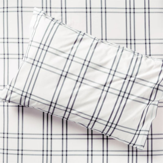 Taie d'oreiller en coton biologique Kids Stax