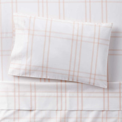 Ensemble de draps en coton biologique teint en fil pour enfants Stax