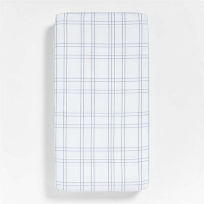 Drap-housse pour berceau Baby Stax en coton biologique teint en fil