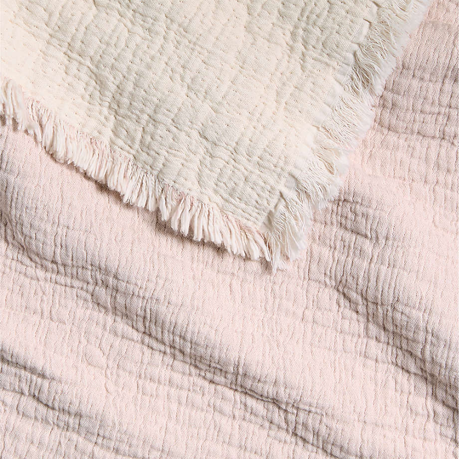 Couverture de poussette en gaze de coton biologique ultra-douce pour bébé