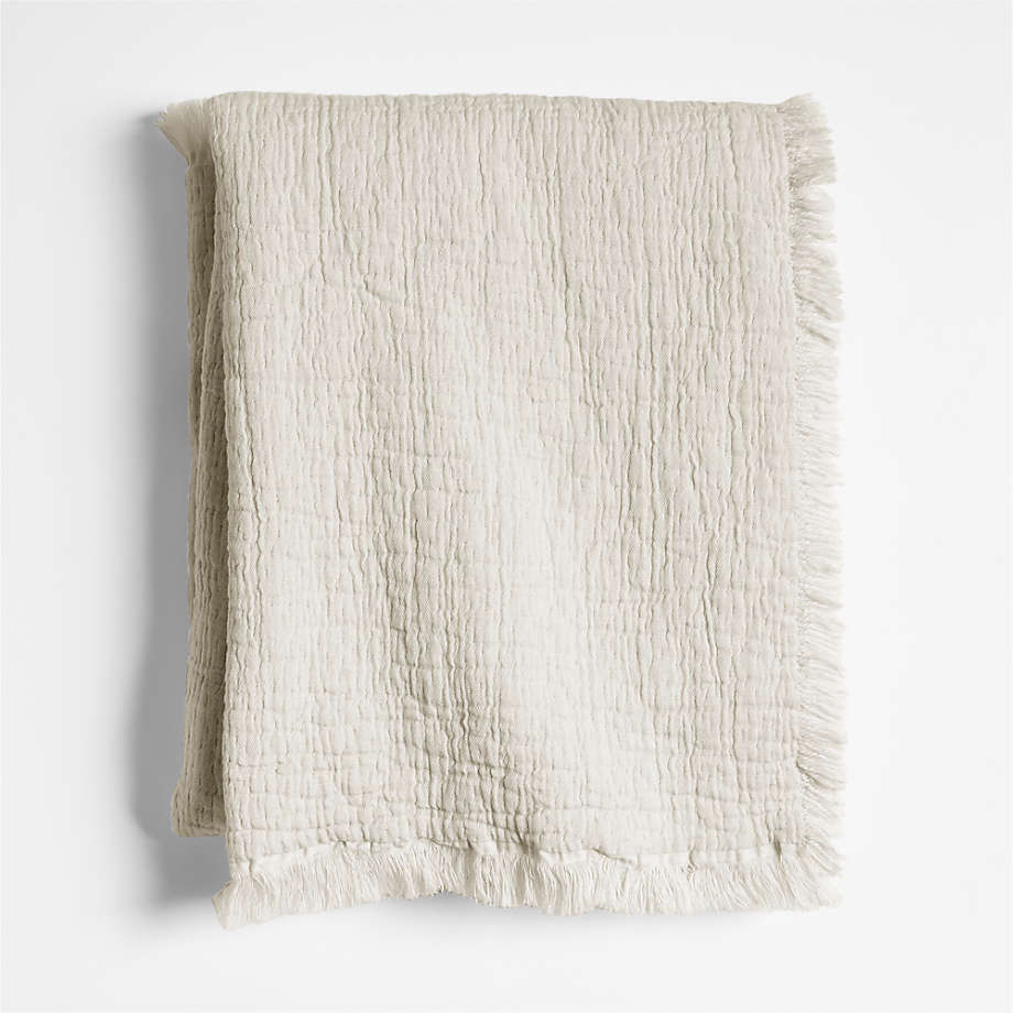 Couverture de poussette en gaze de coton biologique ultra-douce pour bébé