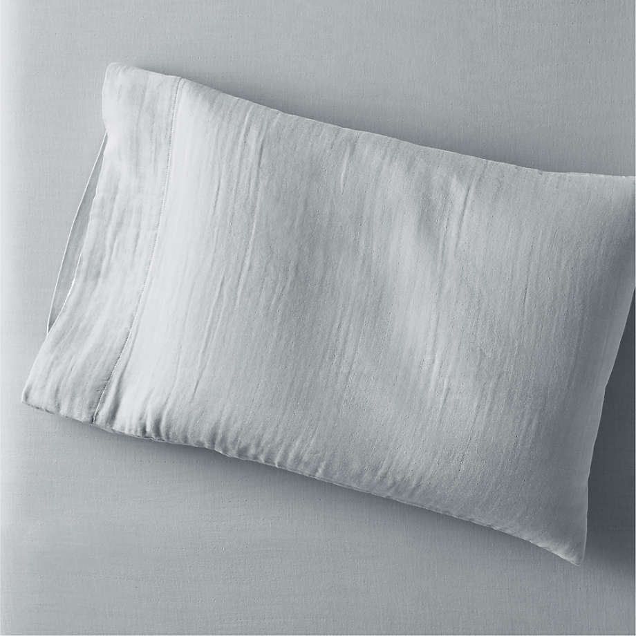 Taie d'oreiller en gaze de coton biologique ultra-douce pour enfants