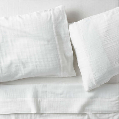 Ensemble de draps en gaze de coton biologique ultra-doux pour enfants