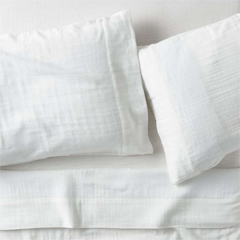 Ensemble de draps en coton biologique Pampas ultra-doux pour enfants