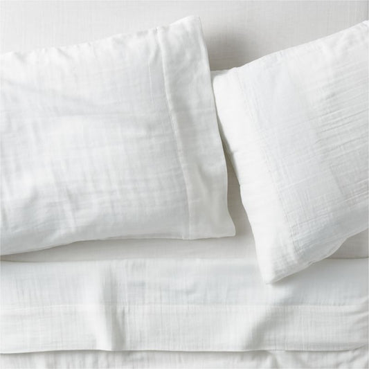 Ensemble de draps en coton biologique Pampas ultra-doux pour enfants