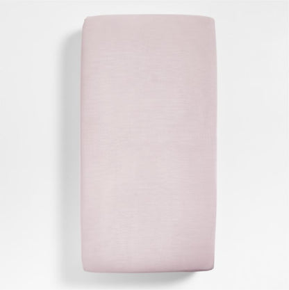 Drap-housse pour berceau en gaze de coton biologique ultra-doux