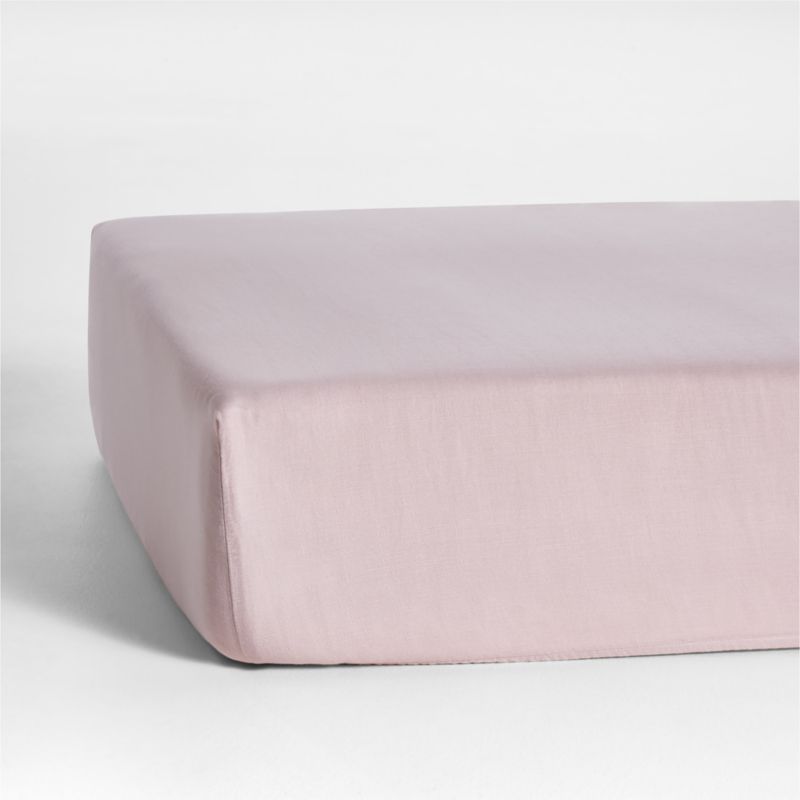 Drap-housse pour berceau en gaze de coton biologique ultra-doux