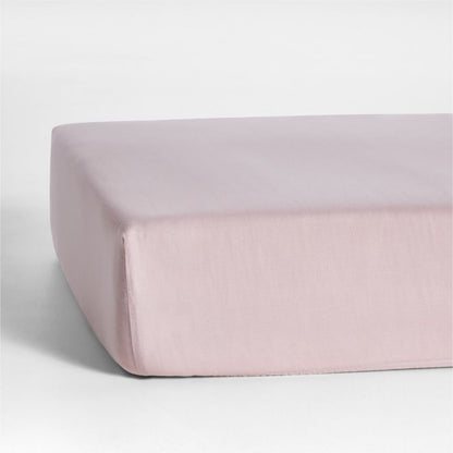 Drap-housse pour berceau en gaze de coton biologique ultra-doux