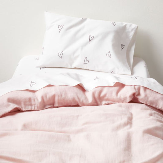 Housse de couette en gaze de coton biologique ultra-douce pour enfants