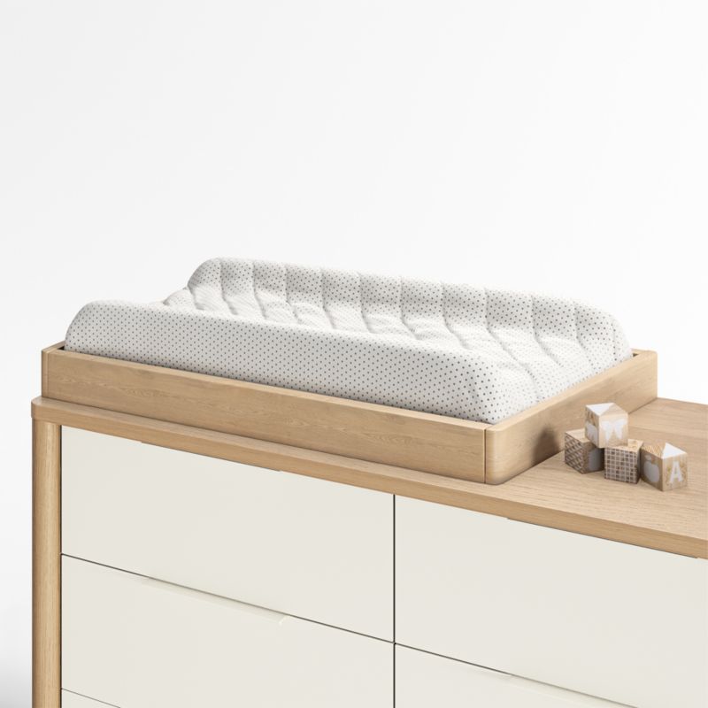 Plateau à langer en bois pour bébé