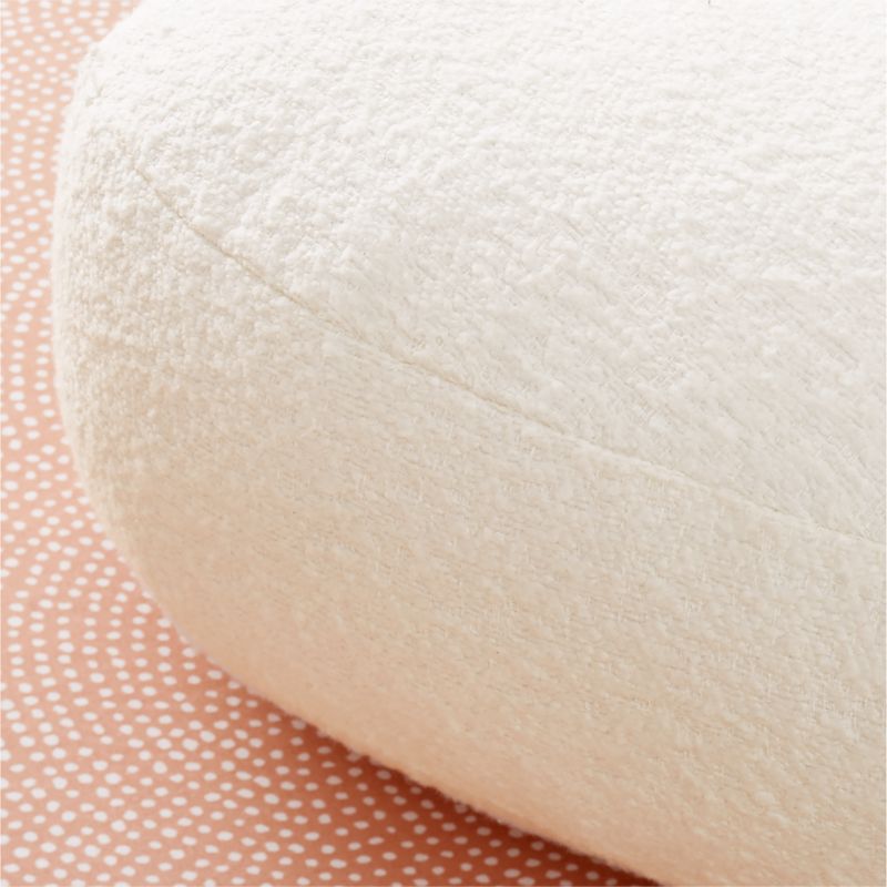 Coussin décoratif pour enfants en forme de cœur XO